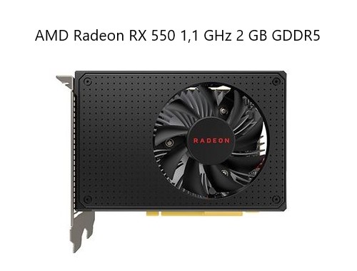 AMD Radeon RX 550 1,1 GHz 2 GB GDDR5 Ekran Kartı Özellikleri